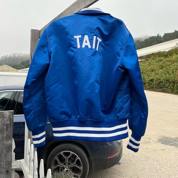 Vintage 70s Los Angeles Dodgers Satin Baseball Varsity Bomber Jacket Large Men’s - Picture 7 of 8